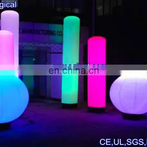 Portable Mobile Inflatable LED Pillars Tubes thumbnail-1