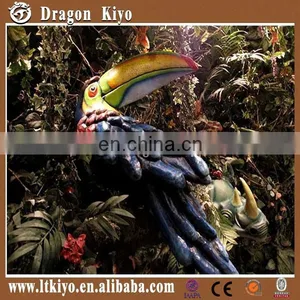 2015 Hot Sales Dinoworld Animal Theme Park Mechanical Small Animatronic Animals For Sale thumbnail-3