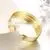 2017 New Disgn Gold Plating Women Bracelet Bangles With Wholesale Price thumbnail-3