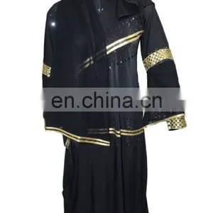Designer Collections Dubai Burkha With Diamond Stone Work / Casual Daily Occasion Wear Abaya For Women (dubai Abaya 2017) thumbnail-5