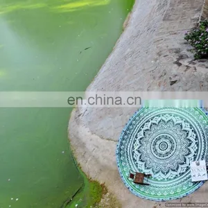 Indian Round Mandala Table Cloth Beach Throw Hippie Yoga Mat Towel Bohemian 72" Round Table Cover Throw Wholesale Lot ROUND Art thumbnail-5
