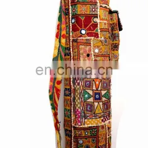 Yoga Mat Bag One of a Kind - Handmade Bag Cross Body Purse Banjara Style Yoga Bag Yoga Met Bag Ethnic Hand Embroidered Vintage thumbnail-4
