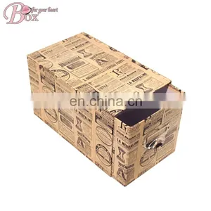 Hot Sale Shicheng Newspaper Printing Vintage Drawer Box thumbnail-1
