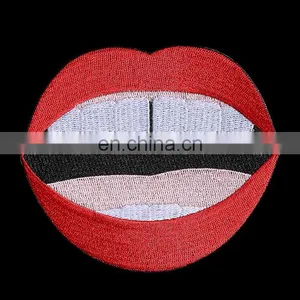 New Design Smiling Face Embroidered Patch For Garment thumbnail-3