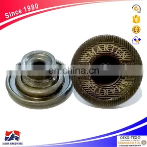 17 mm High-grade Alloy Metal Punch Jeans Buttons thumbnail-1