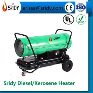 DH-60A Space Heaters 60KW Industrial Diesel Paraffin Space Heater on Wheels 204700 BTU Kerosene Heating thumbnail-1