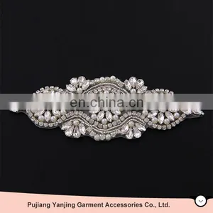 FACTORY DIRECTLY! Latest Arrival Low Price Rhinestones Beaded Lace With Good Offer thumbnail-1