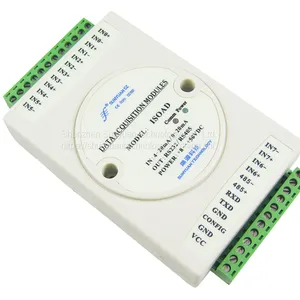 8-Channel Analog to Digital RS232-RS485 Output Data Acquisition Module With 3kv Isolation thumbnail-1