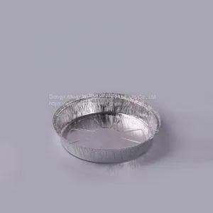 Disposable Aluminum Foil Round Flan Pan Pizza Baking Pan thumbnail-3