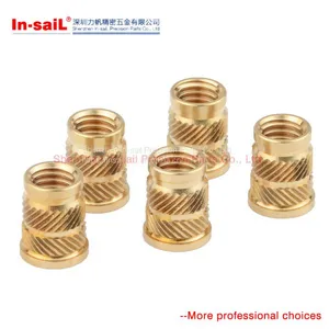 In-saiL Thread Inserts for Plastic,Ultrasonic Inserts,heat Staking Inserts thumbnail-3