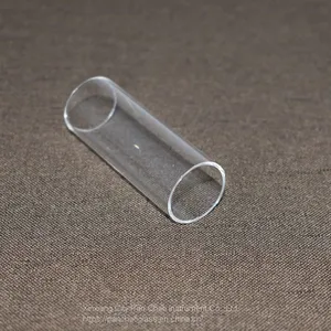 Heat Resistant Clear Quartz Fused Silica Glass Tube thumbnail-5
