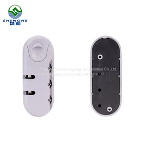 Guangzhou Professional Suitcase Parts Plastic Combination Luggage 3 Digit Digital Lock thumbnail-2