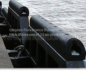 Marine Rubber D Shape Fender for Dock and Wharf Protection thumbnail-1