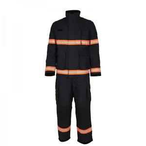 Wholesale Fire-retardant and Heat-resistant Firefighter Rescue Protective Suit thumbnail-1