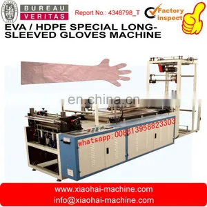 Disposable Plastic Long Sleeve Glove Making Machine thumbnail-2