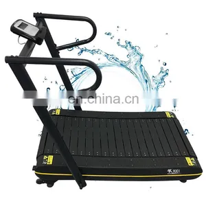 Manual Folding Curved Treadmill & Air Runner Heavy Duty Treadmill Home Fitness Treadmill Home Gym With Easy Speed Control thumbnail-1