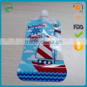 Wholesale Cstom Designed Wine Spout Pouch thumbnail-1