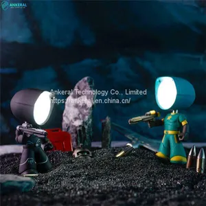 2022 Trend Best Selling Mini Robot Night Light Surprising Christmas Gifts for Kids thumbnail-2