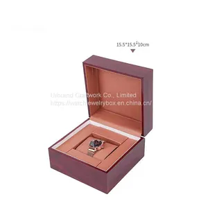 High-grade Wooden Watch Case Mechanical Watch Packing Case Piano Paint Baking Watch Box thumbnail-4