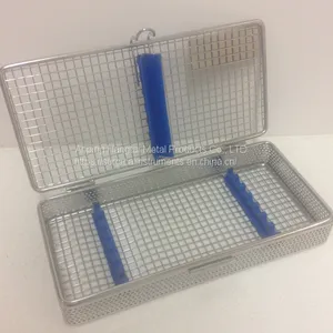 Sterilisation Basket With Silicone Inserts Laparoscopy Trays thumbnail-1
