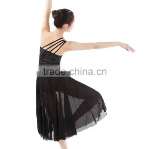 Professional Sequin Stage Lyrical Ballet Dance Costume Girls (D3625) thumbnail-3