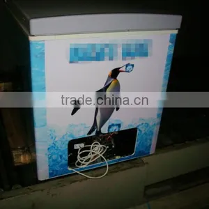 546L Big Capacity Commerical Ice Cream Chest Freezer thumbnail-3