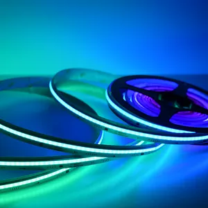 Digital Smart Control New Dam Type RGB FCOB Strip 576/720LEDs/m Waterproof WS2811 LC8806 LED Strip Light Outdoor Ornamental thumbnail-3