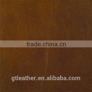 Wax Polished Leather for Hand Bag thumbnail-2