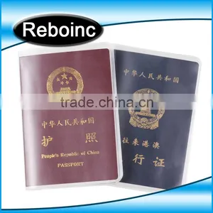 Clear Pvc Vinyl Passport Holder Plastic Passport Sleeve Cover thumbnail-4