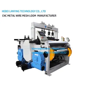 Lanying High Speed Inconel Woven Wire Mesh Machine Metal Wire Weaving Loom thumbnail-3