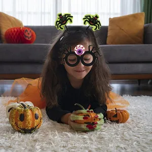 Factory-Supplied Multi-Design Halloween Eyewear - Pumpkin/Bat Shapes, Festival Eyewear for Retailers thumbnail-3