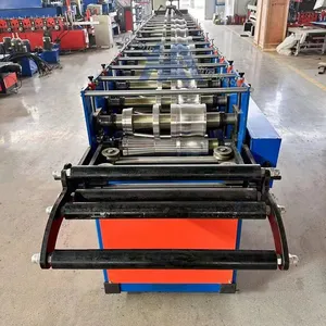 Full Automatic Used Half Round Seamless Water Rain Gutter Roll Forming Machine Downspout Making Machine Gutter Machines for Sale thumbnail-4