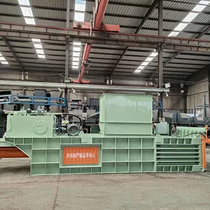 High Efficiency Automatic Horizontal Baling Press Machine CE Certified thumbnail-2