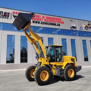 Huizhong High Quality Front Wheel Loader 2.5Ton 2.7Ton Hzm927 S270 Construction Machine thumbnail-2