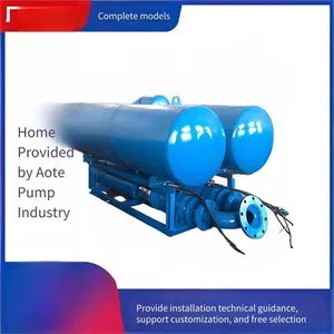 Qjf Series Floating Ship Type Water Intake Pumps, Large Flow, Horizontal Installation, River Water Extraction, Lake Water Intake thumbnail-1