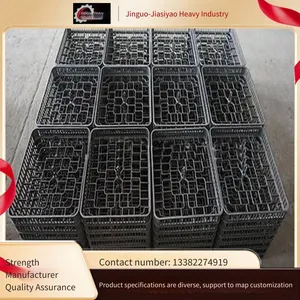 Heat-resistant Cast Steel Zg40cr25ni20si2 Quenching Material Basket With Grid-reinforced Structure and High Load-bearing Capacity thumbnail-4