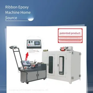 Fully Automatic Webbing Glue Dropping Machine, pp Webbing Laminating Machine, Nylon Webbing Glue Dispensing Machine, Plastic Dropping Machine, Double Webbing Glue Dispensing Machine thumbnail-1