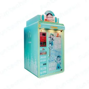 Mini Singing Machine, Mobile Ktv Room for Singing Practice, School Reading Booth With Soundproofing, Indoor Self-service Song Request Machine for Commercial Use With qr Code Scanning thumbnail-5