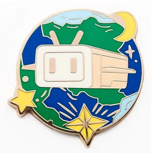 Custom Dunhuang Cultural Badge, Chinese Style Flying Apsaras Lapel Pin, Customized With Your Design thumbnail-5