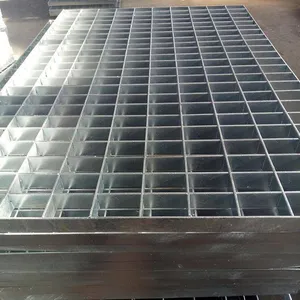 Galvanized Steel Grating, Platform Steel Grating, Mesh Panel, Strong Load-bearing Capacity, Corrosion-resistant thumbnail-1