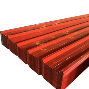 PPGL Color Coated Corrugated Sheet With 25μm PVDF Coating, 0.4mm Base Metal thumbnail-5