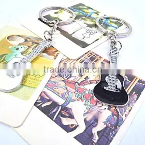 Guitar Shape 2016 Trending Products Keychains Wholesale thumbnail-3