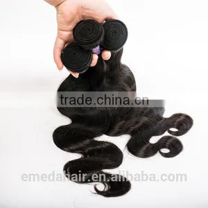 Factory Supply Stock Peruvian Virgin Hair Weaves Pictures thumbnail-5