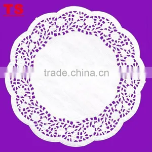 Round Paper Doilies in White Color thumbnail-1