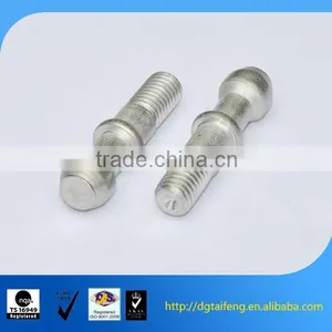 Galvanized Round Neck Ball Head Thread Cutting Screw thumbnail-1
