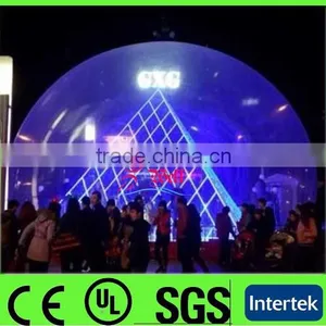 2014 Big Inflatable Clear Dome for Trade Show/ Giant Inflatable Bubble Ball for Exhibition thumbnail-1