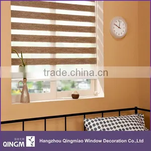 Wholesale Linen-Look Polyester Material Window Blinds thumbnail-1