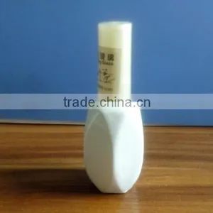 White Nail Polish Glass Bottle Wholesale thumbnail-1