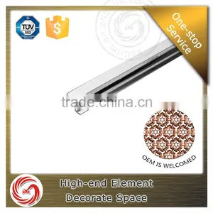 Sample Supply Aluminum Profile U Shape Bronze Metal Tile Corner Trim thumbnail-3