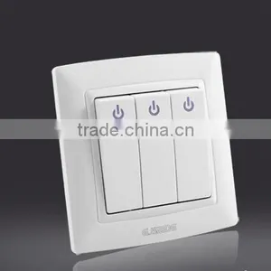 2015Nice Design 3 Gang 1 Way Electric Wall Switch/LED Electric Switch thumbnail-2